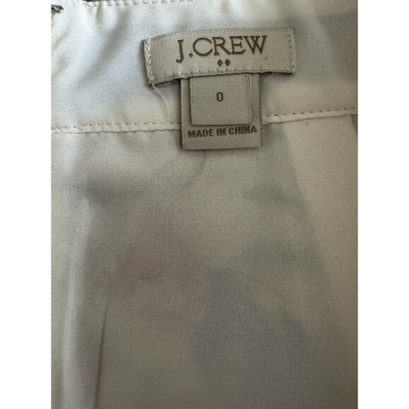 J.‎ Crew Skirt Womens Size 0 Hawaiian Theme Print Luau Lightweight - Picture 3 of 6